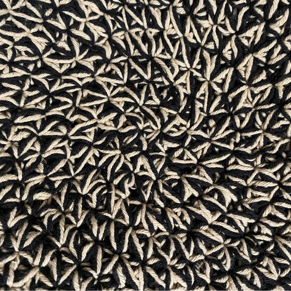 Beautiful Woven Hat with Wire Brim - Picture 6 of 7